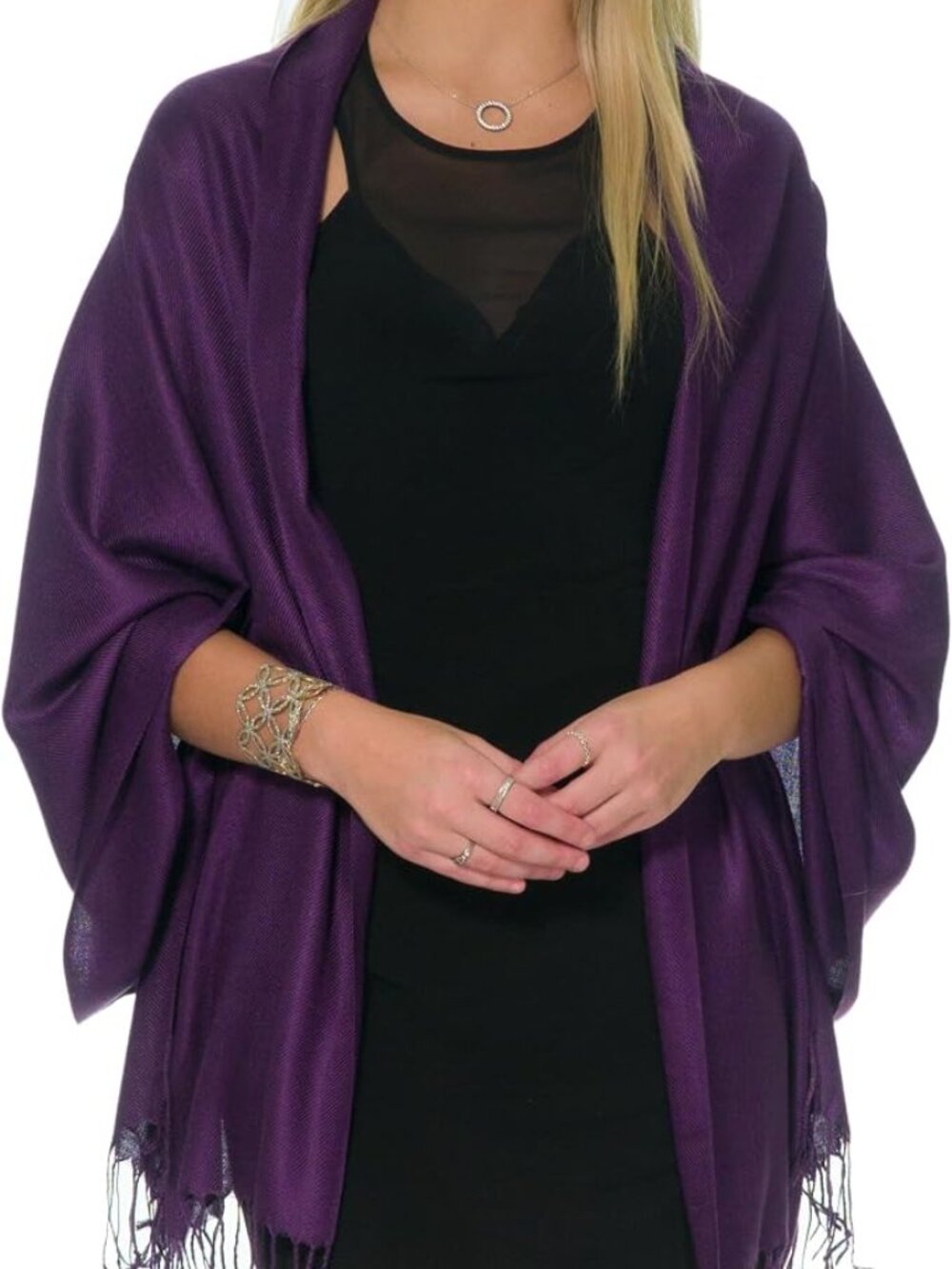 Women’s Pashmina Shawl Soft Large Wrap Wedding Evening Dress Scarf
